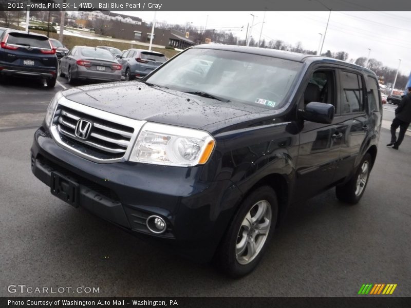 Bali Blue Pearl / Gray 2012 Honda Pilot EX-L 4WD