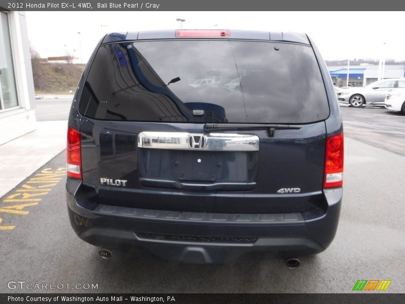 Bali Blue Pearl / Gray 2012 Honda Pilot EX-L 4WD