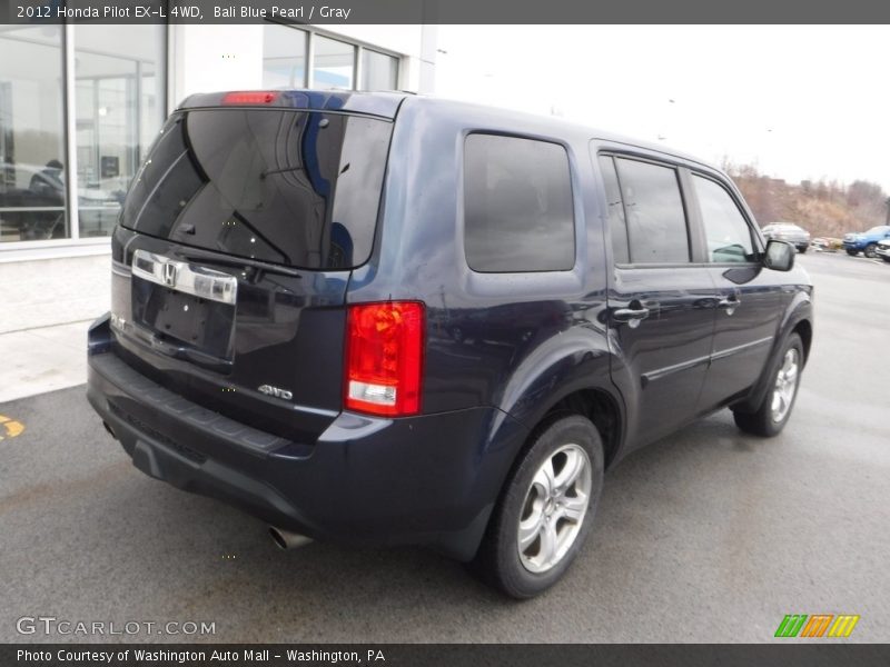 Bali Blue Pearl / Gray 2012 Honda Pilot EX-L 4WD