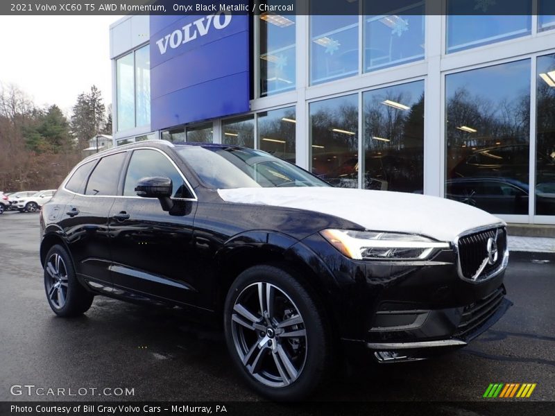 Onyx Black Metallic / Charcoal 2021 Volvo XC60 T5 AWD Momentum