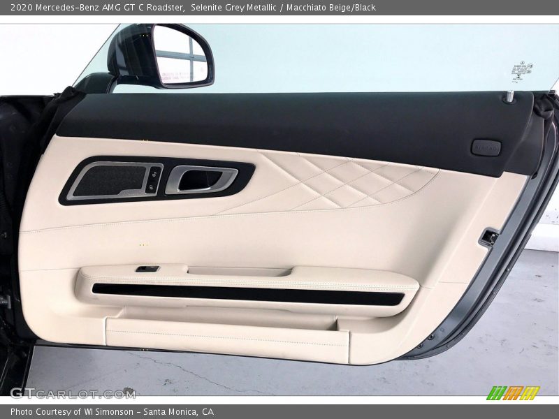 Selenite Grey Metallic / Macchiato Beige/Black 2020 Mercedes-Benz AMG GT C Roadster