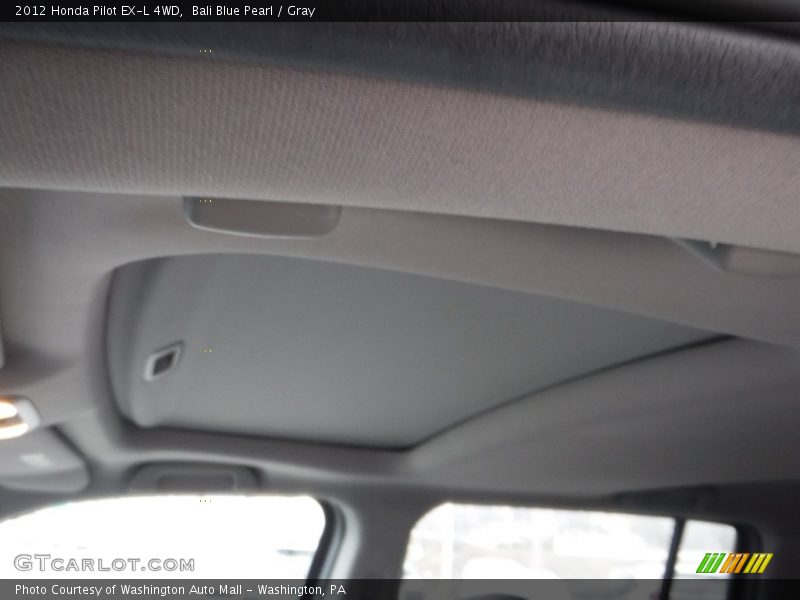 Bali Blue Pearl / Gray 2012 Honda Pilot EX-L 4WD