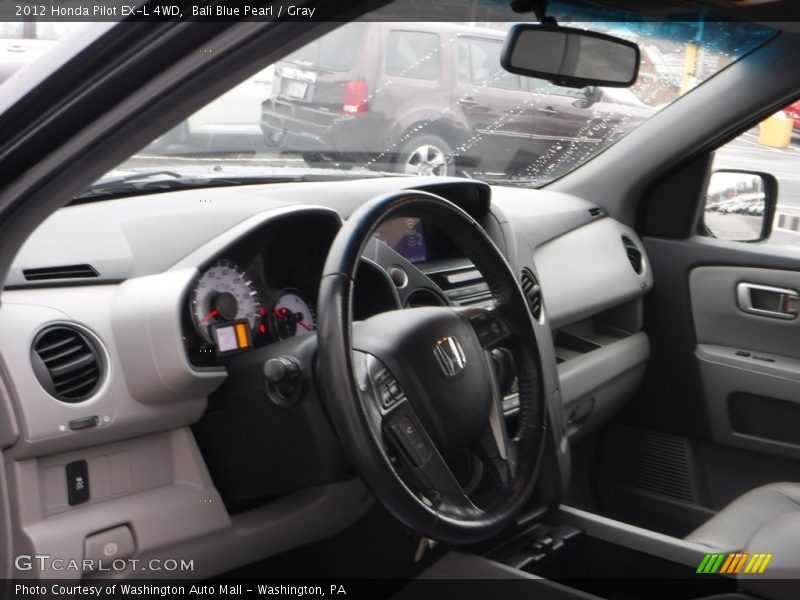 Bali Blue Pearl / Gray 2012 Honda Pilot EX-L 4WD