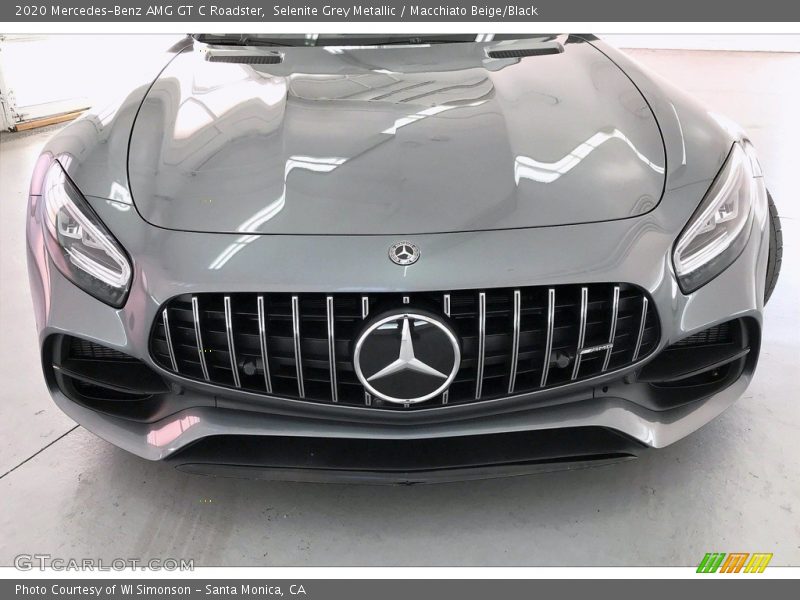 Selenite Grey Metallic / Macchiato Beige/Black 2020 Mercedes-Benz AMG GT C Roadster