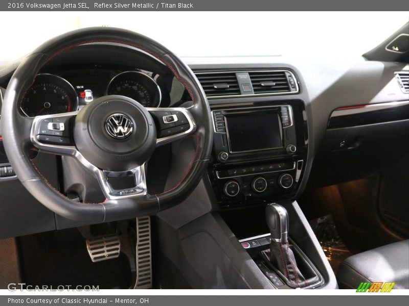 Dashboard of 2016 Jetta SEL