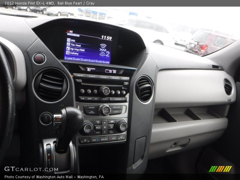 Bali Blue Pearl / Gray 2012 Honda Pilot EX-L 4WD