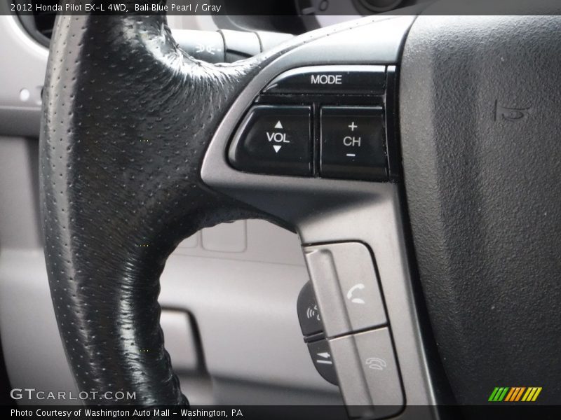 Bali Blue Pearl / Gray 2012 Honda Pilot EX-L 4WD