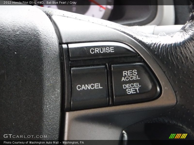 Bali Blue Pearl / Gray 2012 Honda Pilot EX-L 4WD