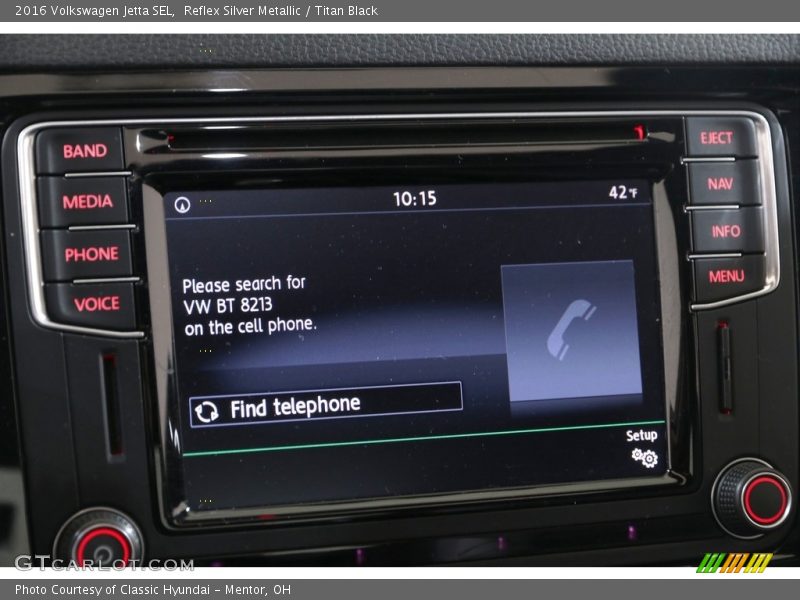 Controls of 2016 Jetta SEL