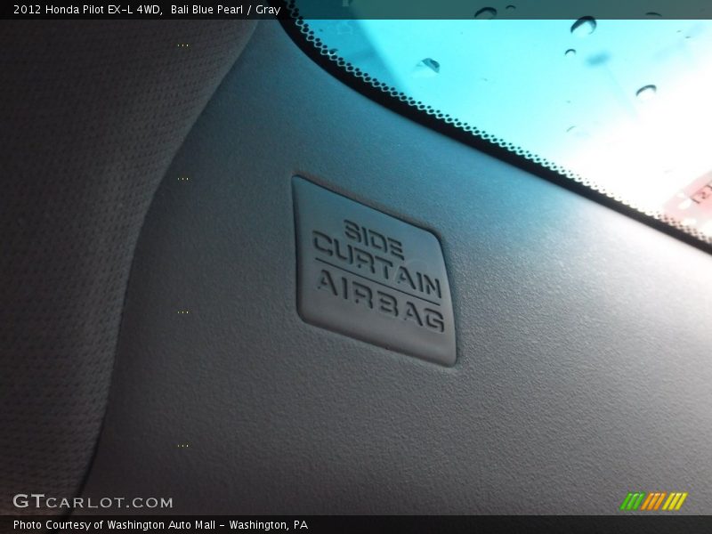 Bali Blue Pearl / Gray 2012 Honda Pilot EX-L 4WD