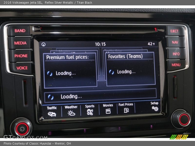 Controls of 2016 Jetta SEL