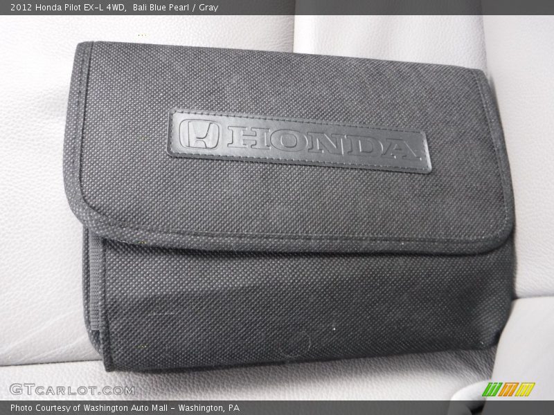 Bali Blue Pearl / Gray 2012 Honda Pilot EX-L 4WD