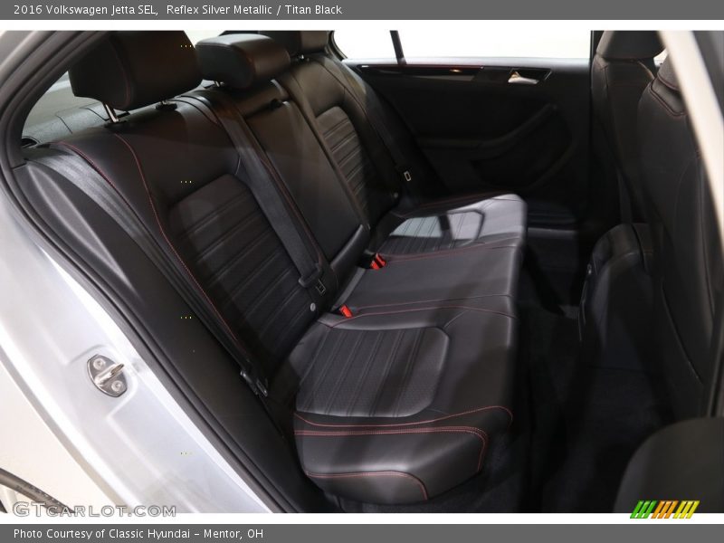 Rear Seat of 2016 Jetta SEL