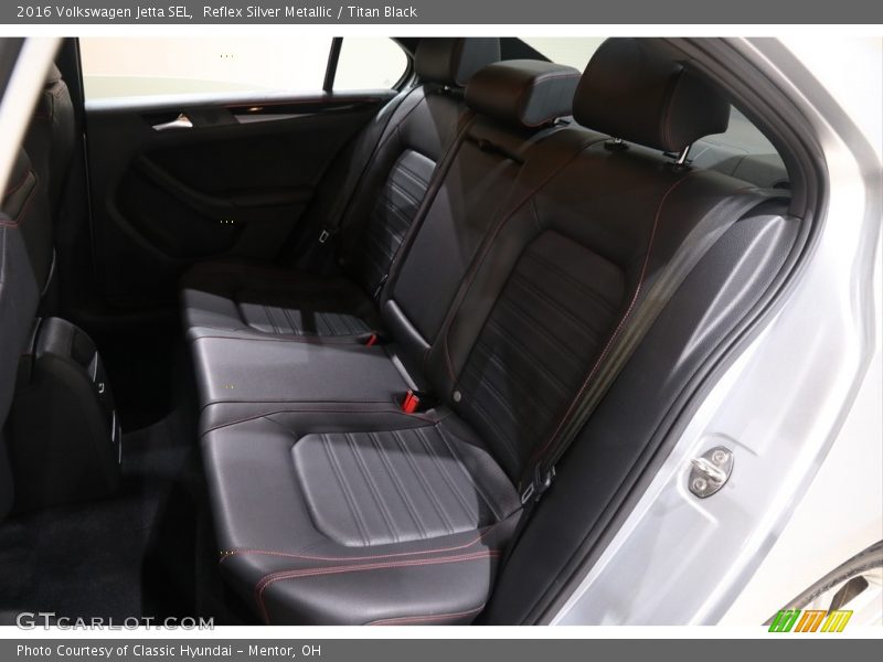 Rear Seat of 2016 Jetta SEL