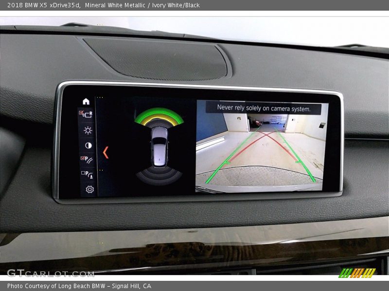 Mineral White Metallic / Ivory White/Black 2018 BMW X5 xDrive35d
