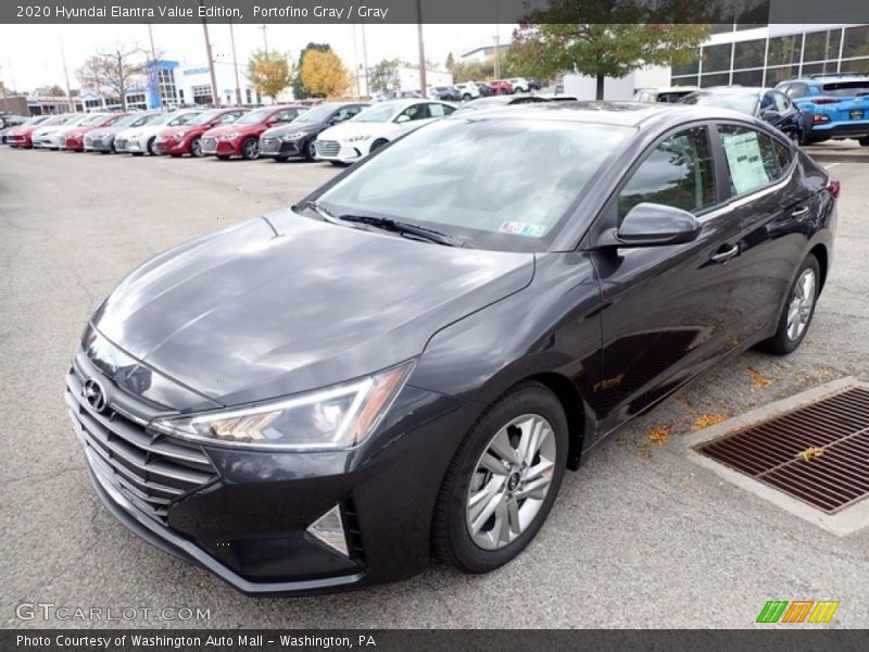 Front 3/4 View of 2020 Elantra Value Edition