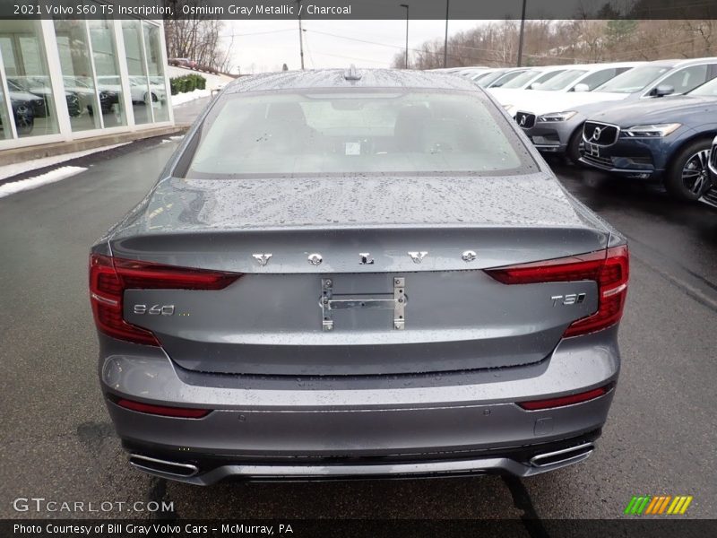 Osmium Gray Metallic / Charcoal 2021 Volvo S60 T5 Inscription