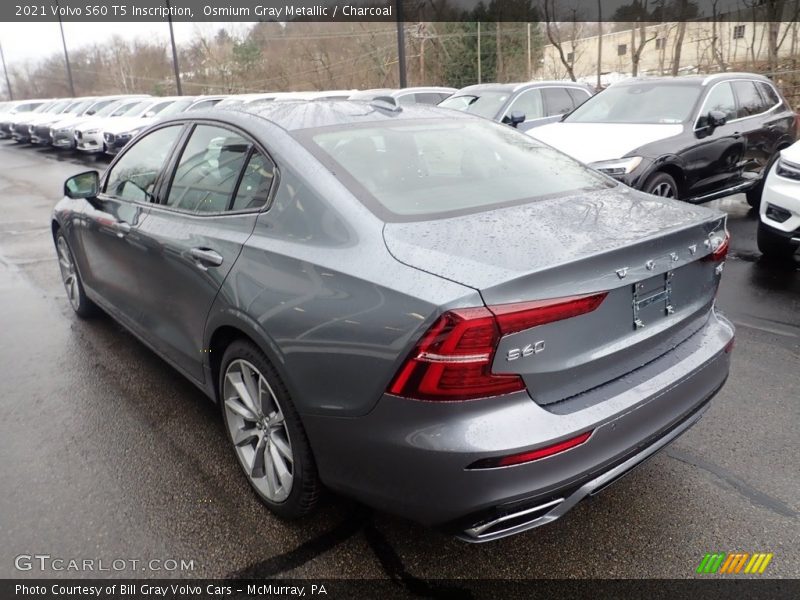 Osmium Gray Metallic / Charcoal 2021 Volvo S60 T5 Inscription