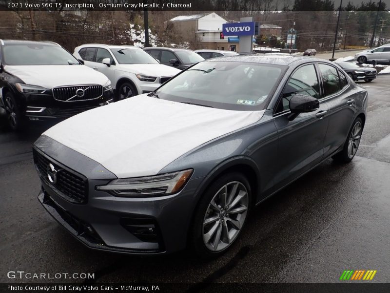 Osmium Gray Metallic / Charcoal 2021 Volvo S60 T5 Inscription