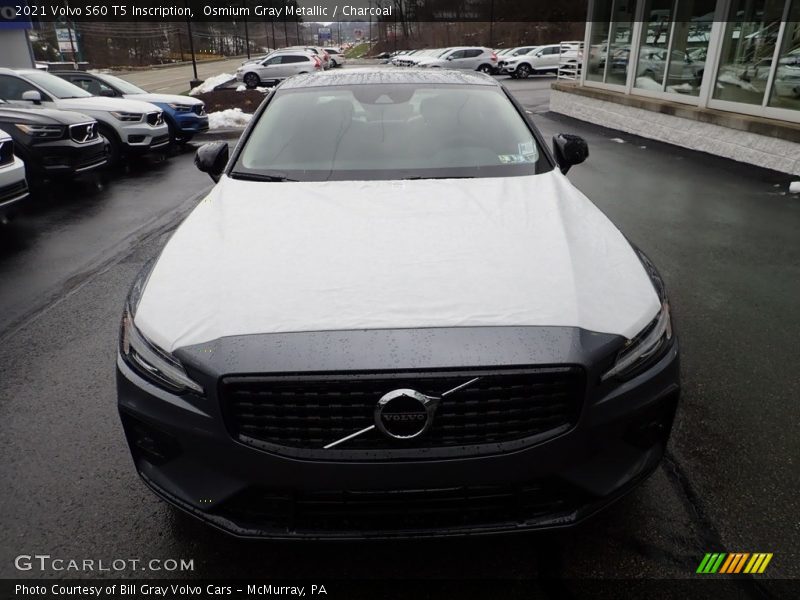 Osmium Gray Metallic / Charcoal 2021 Volvo S60 T5 Inscription