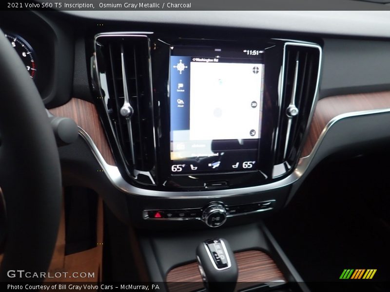 Osmium Gray Metallic / Charcoal 2021 Volvo S60 T5 Inscription