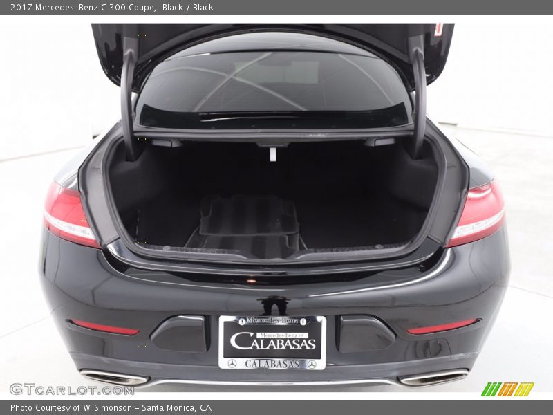 Black / Black 2017 Mercedes-Benz C 300 Coupe