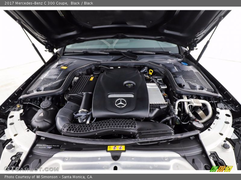 Black / Black 2017 Mercedes-Benz C 300 Coupe