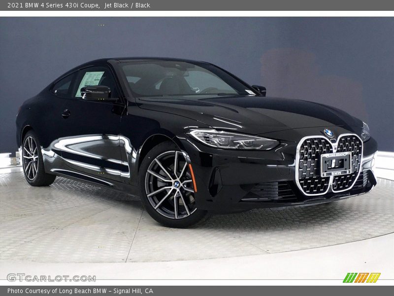 Jet Black / Black 2021 BMW 4 Series 430i Coupe