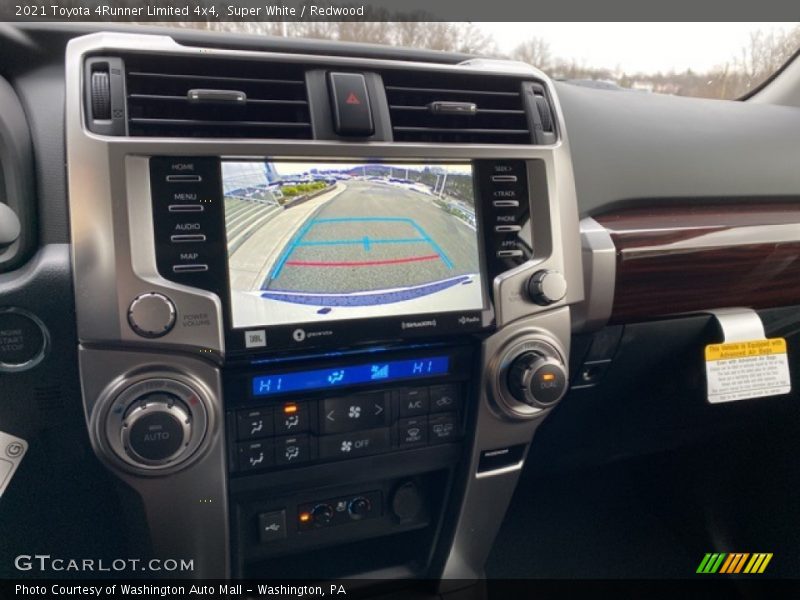 Super White / Redwood 2021 Toyota 4Runner Limited 4x4