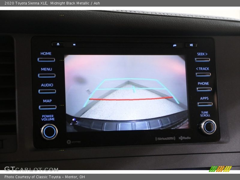 Midnight Black Metallic / Ash 2020 Toyota Sienna XLE