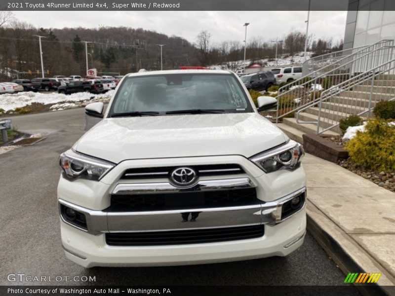 Super White / Redwood 2021 Toyota 4Runner Limited 4x4