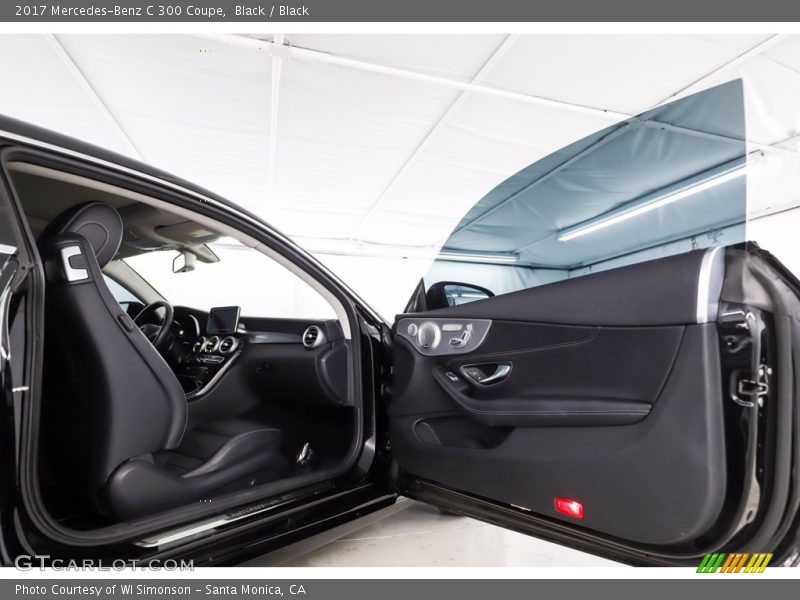 Black / Black 2017 Mercedes-Benz C 300 Coupe