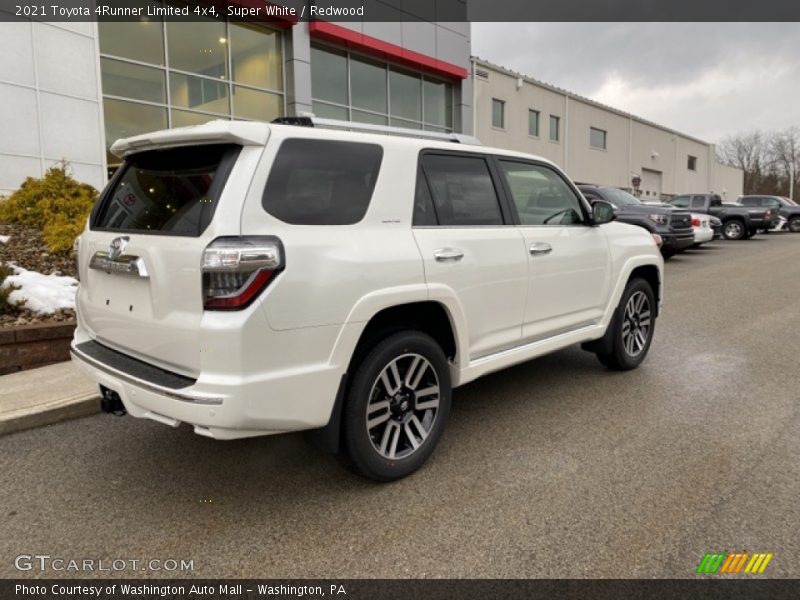 Super White / Redwood 2021 Toyota 4Runner Limited 4x4