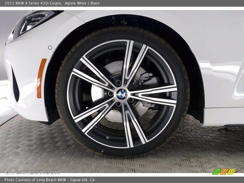 Alpine White / Black 2021 BMW 4 Series 430i Coupe