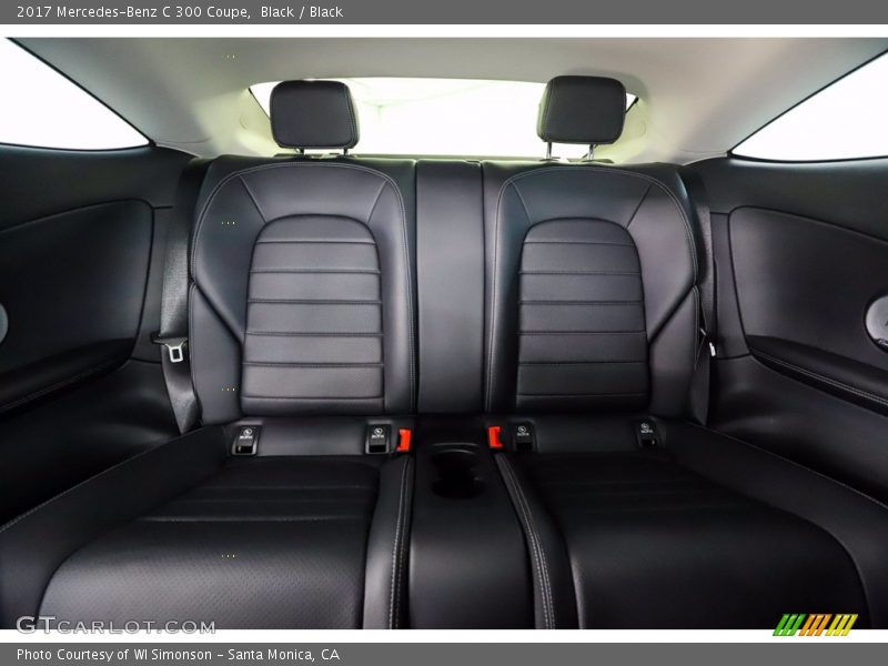 Black / Black 2017 Mercedes-Benz C 300 Coupe