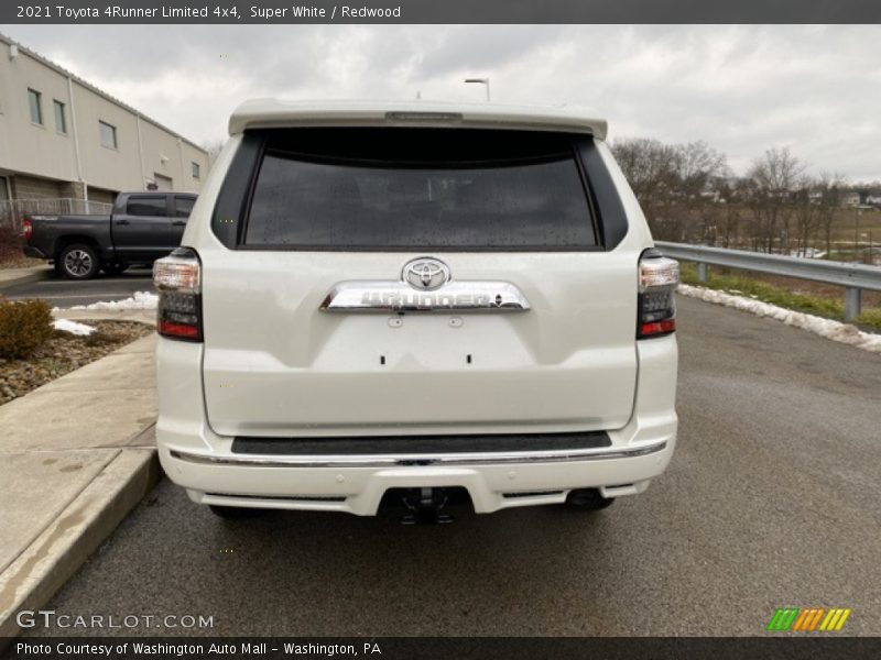 Super White / Redwood 2021 Toyota 4Runner Limited 4x4