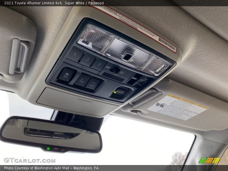 Super White / Redwood 2021 Toyota 4Runner Limited 4x4