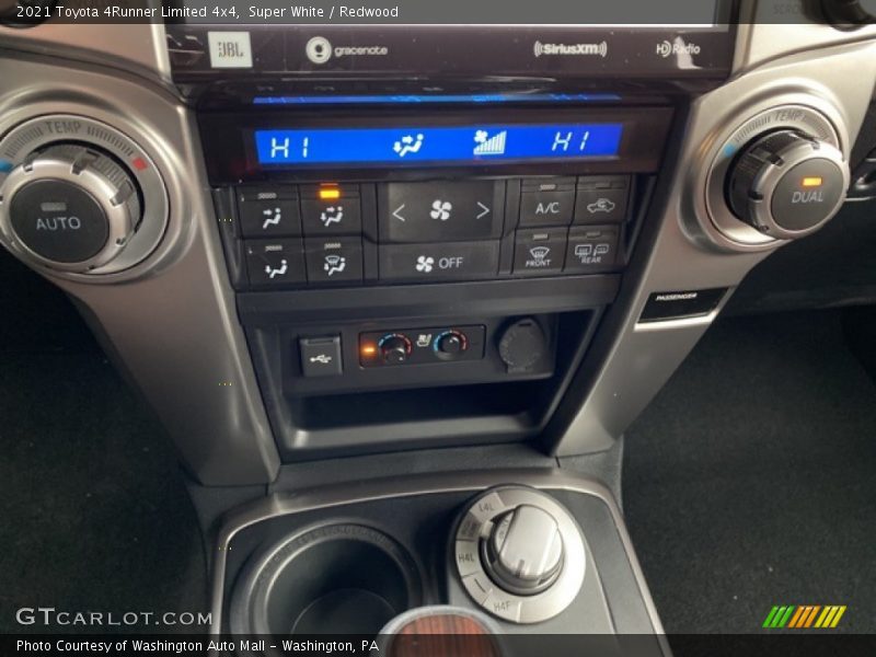 Super White / Redwood 2021 Toyota 4Runner Limited 4x4