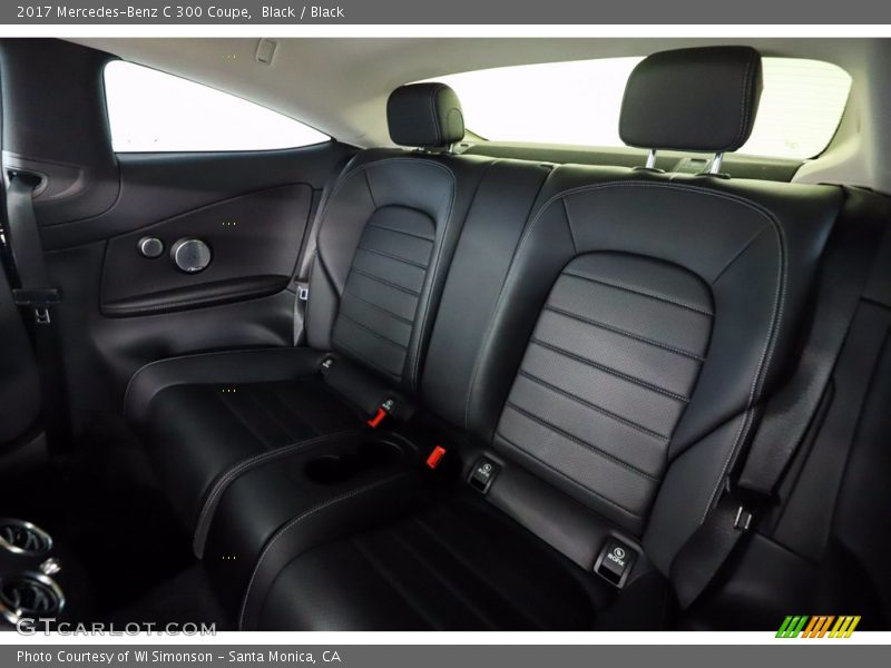 Black / Black 2017 Mercedes-Benz C 300 Coupe