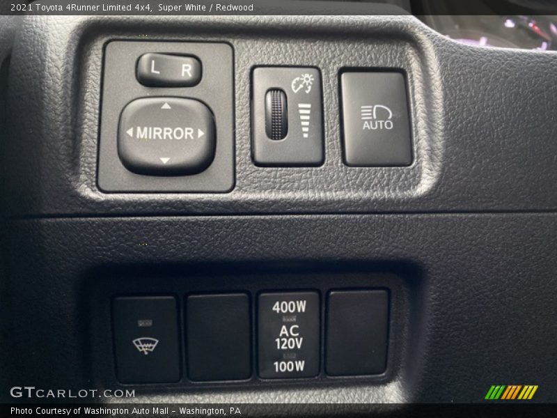Super White / Redwood 2021 Toyota 4Runner Limited 4x4