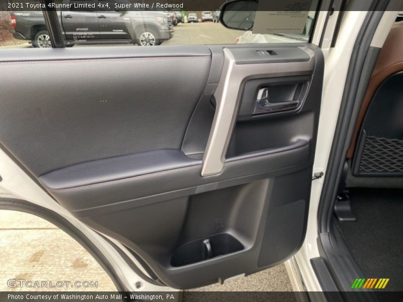 Super White / Redwood 2021 Toyota 4Runner Limited 4x4
