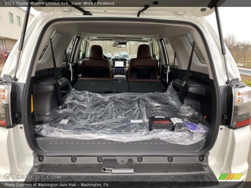 Super White / Redwood 2021 Toyota 4Runner Limited 4x4