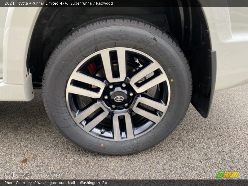 Super White / Redwood 2021 Toyota 4Runner Limited 4x4