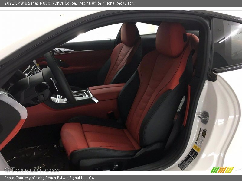  2021 8 Series M850i xDrive Coupe Fiona Red/Black Interior