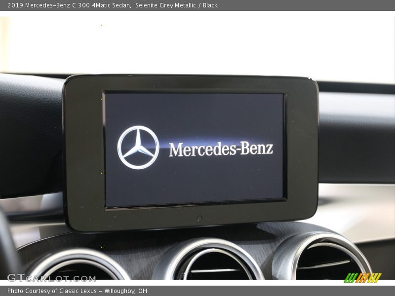 Selenite Grey Metallic / Black 2019 Mercedes-Benz C 300 4Matic Sedan