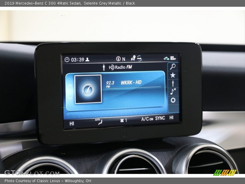 Selenite Grey Metallic / Black 2019 Mercedes-Benz C 300 4Matic Sedan