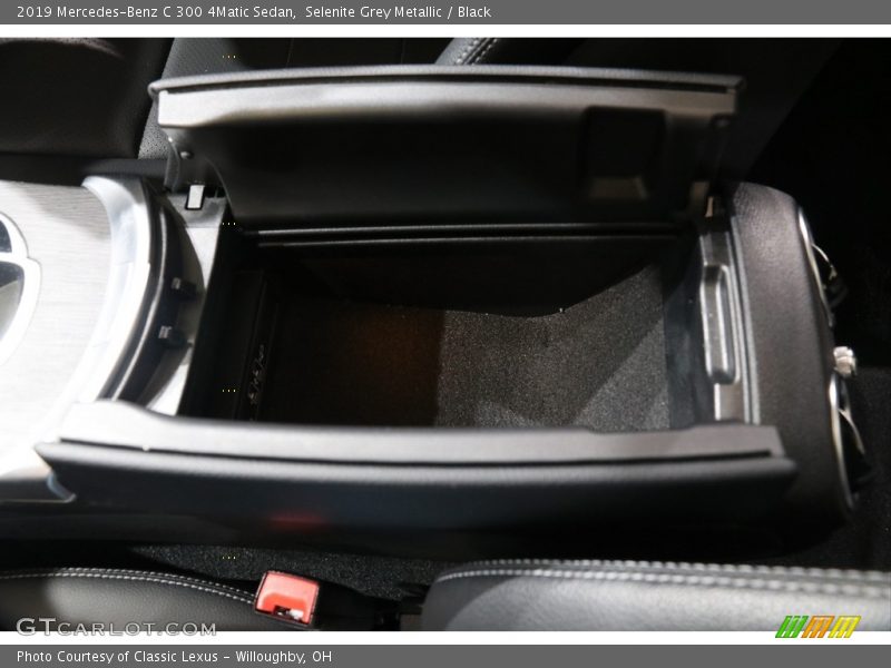 Selenite Grey Metallic / Black 2019 Mercedes-Benz C 300 4Matic Sedan