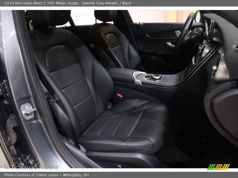 Selenite Grey Metallic / Black 2019 Mercedes-Benz C 300 4Matic Sedan