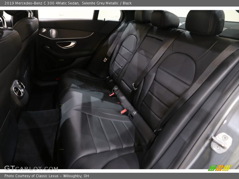 Selenite Grey Metallic / Black 2019 Mercedes-Benz C 300 4Matic Sedan