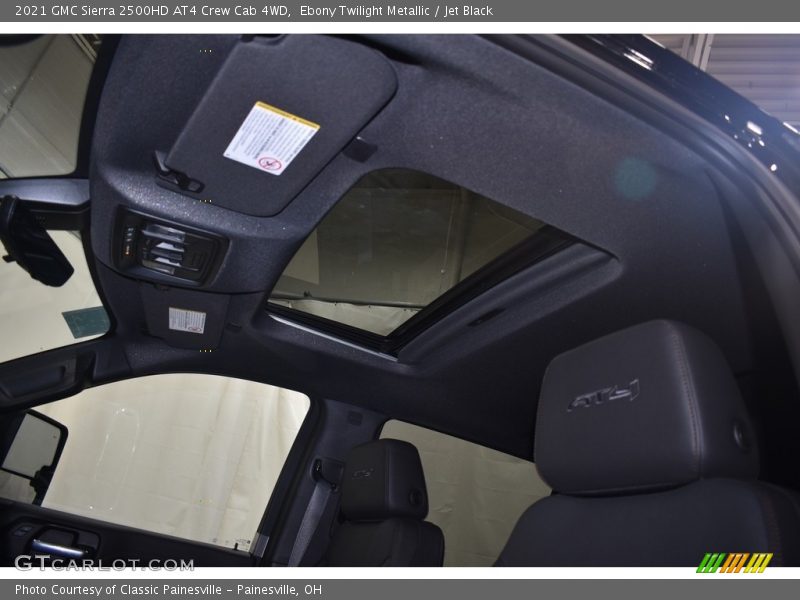 Ebony Twilight Metallic / Jet Black 2021 GMC Sierra 2500HD AT4 Crew Cab 4WD